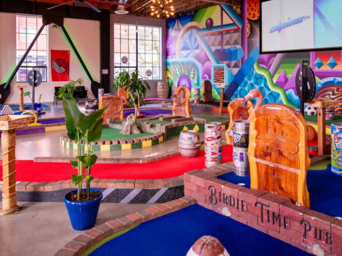 View of Mini Golf Course